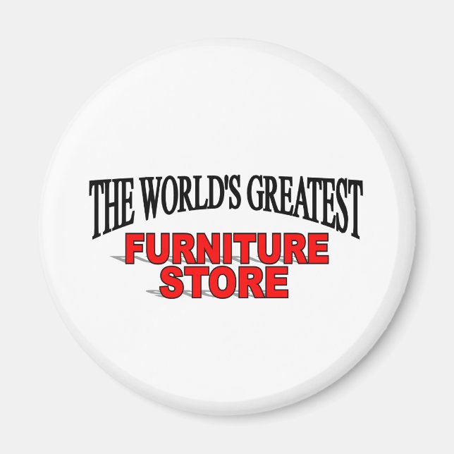 Imán La tienda de muebles más grande del mundo (Frente)