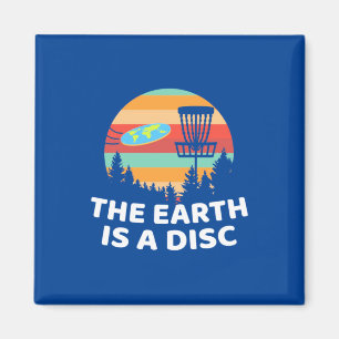 Imán La Tierra Es Un Golf De Disco
