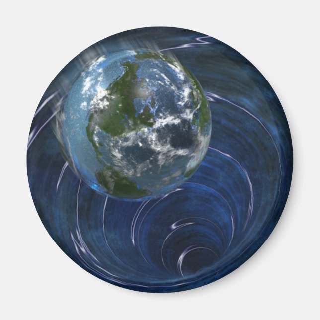 Imán La Tierra está en problemas (Frente)