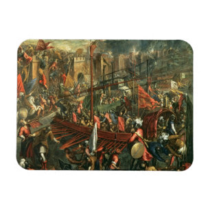 Imán La toma de Constantinopla (aceite sobre lienzo)
