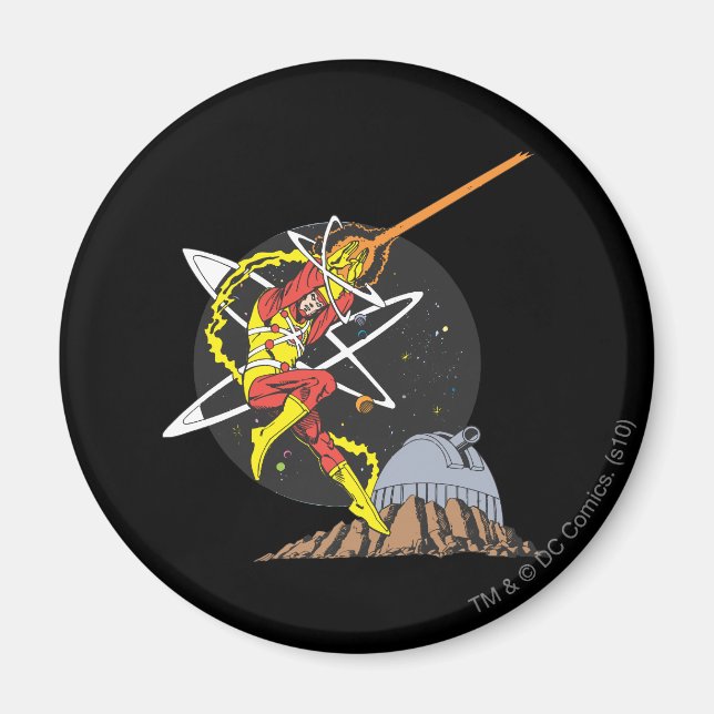 Imán La tormenta de fuego - El hombre nuclear (Frente)