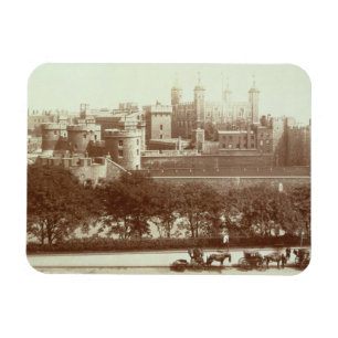 Imán La torre de Londres (foto de la sepia)