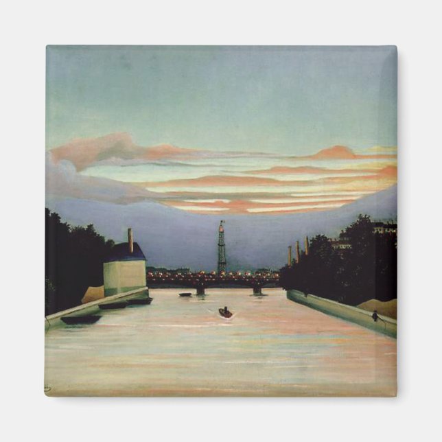 Imán La Torre Eiffel Henri Rousseau 1898 (Frente)