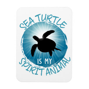 Imán La tortuga marina es mi animal espiritual