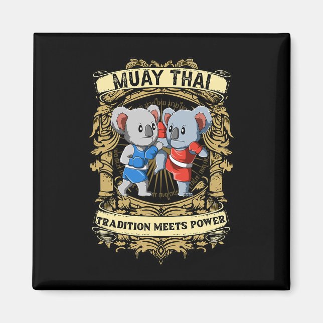 Imán La tradición se une al poder: kickboxing y Muay Th (Frente)