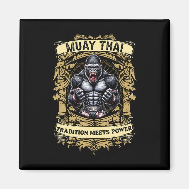 Imán La tradición se une al poder: kickboxing y Muay Th (Frente)