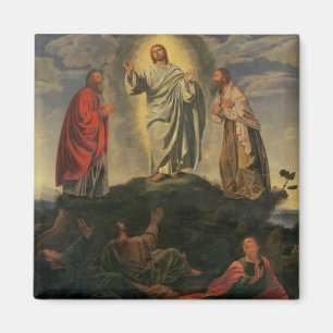 Imán La transfiguración, c.1527-33 (aceite en el panel