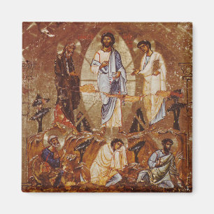 Imán La transfiguración del icono de Cristo