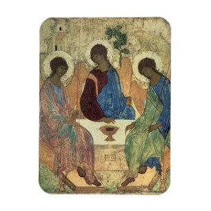 Imán La trinidad santa, 1420s (tempera en el panel)