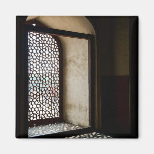 Imán La tumba de Humayun en Nueva Delhi