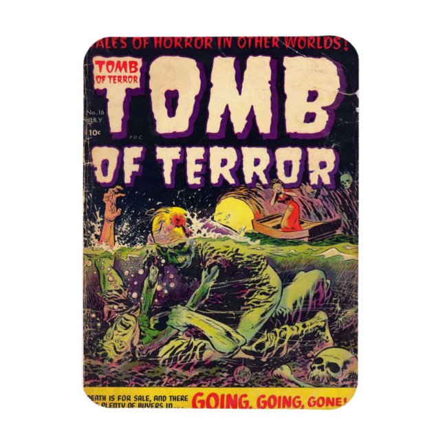 Imán La tumba del terror que se va (Vertical)