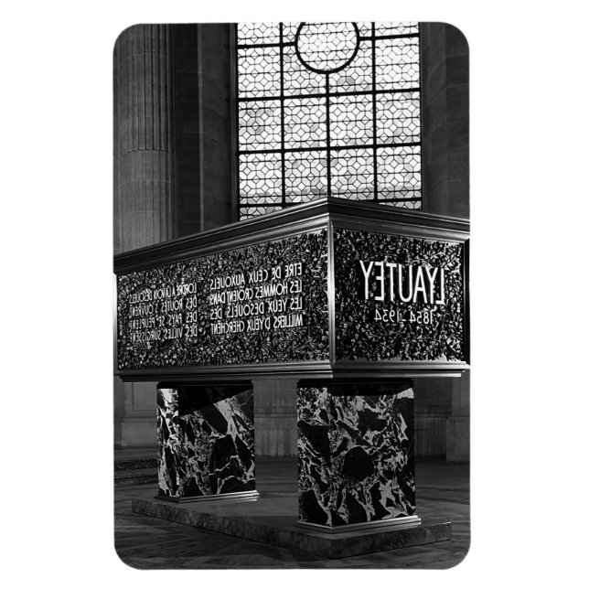 Imán La tumba Lyautey de 1970 del Mariscal de París en  (Vertical)