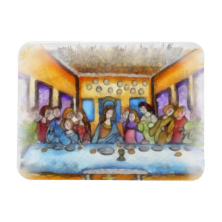 Imán La última cena