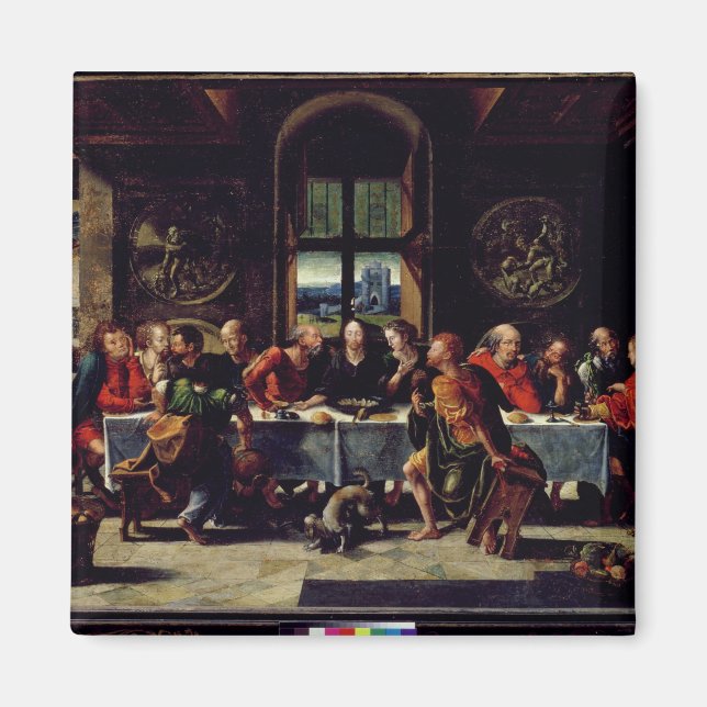 Imán La última cena (Frente)