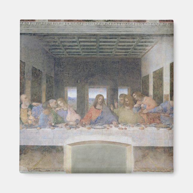 Imán La última cena, 1495-97 2 (Frente)