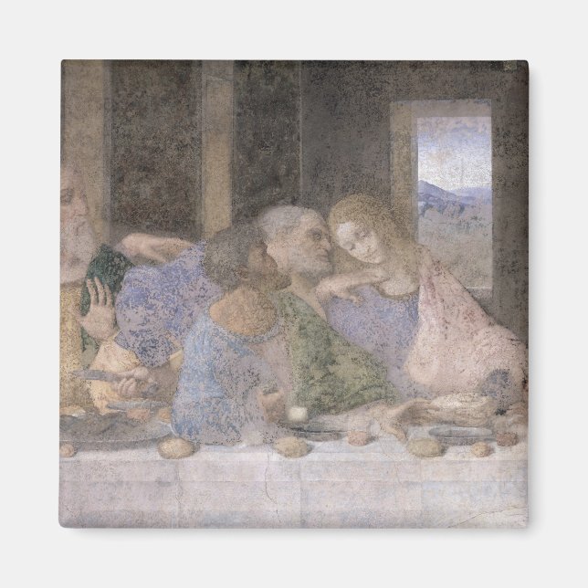 Imán La última cena, 1495-97 3 (Frente)
