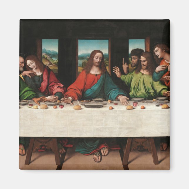 Imán La última cena, 1515-1520 por Giampietrino (Frente)