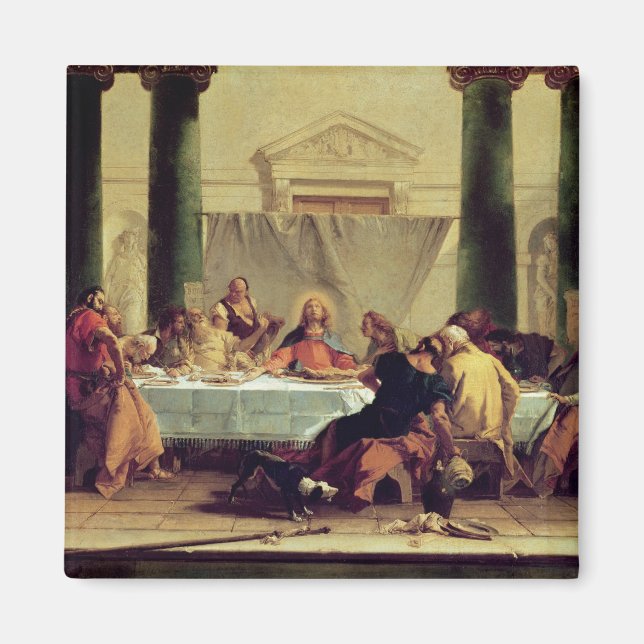 Imán La última cena, 1745-50 (Frente)