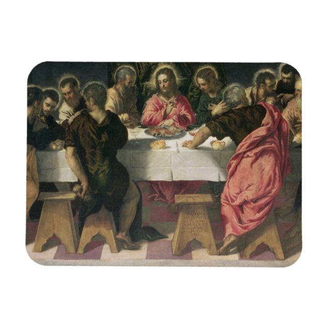 Imán La última cena 4 (Horizontal)