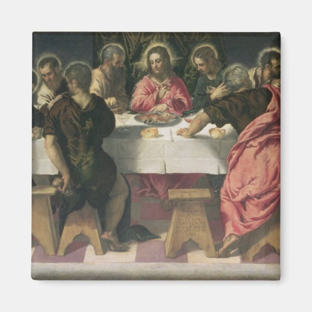 Imán La última cena 4 (Frente)