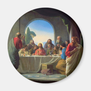Imán La última cena de Carl Bloch