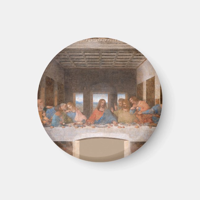 Imán La última cena de Leonardo Da Vinci (Frente)