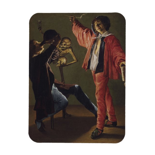 Imán La última gota de cerveza antes de que termine el  (Vertical)