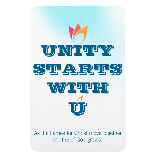 IMÁN LA UNIDAD COMIENZA CONTIGO (Vertical)