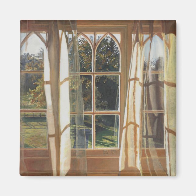 Imán La ventana amarilla de 2013 (Frente)