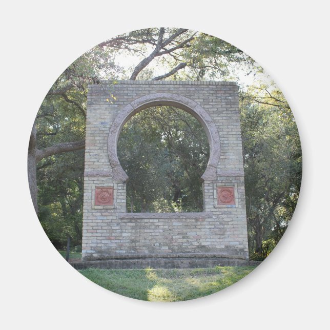 Imán La ventana del mayordomo Austin Magnet (Frente)