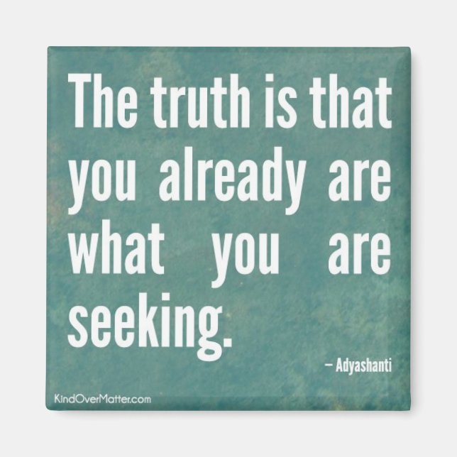 Imán La verdad (Frente)