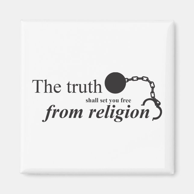 Imán La verdad te liberará de la religión (Frente)