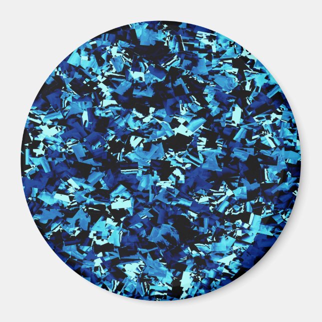 Imán La verdadera locura azul... (Frente)