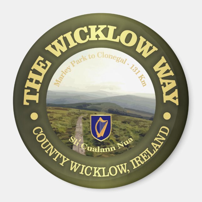 Imán La vía Wicklow (Frente)