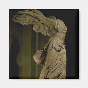 Imán La victoria de Samothrace (mármol de Parian)