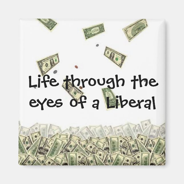 Imán La vida a través de los ojos de un liberal (Frente)
