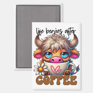 Imán La vida comienza después del café