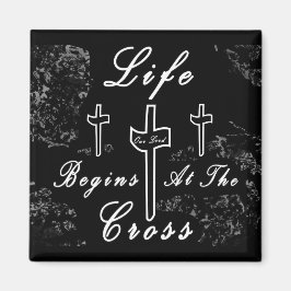 Imán La vida comienza en la cruz