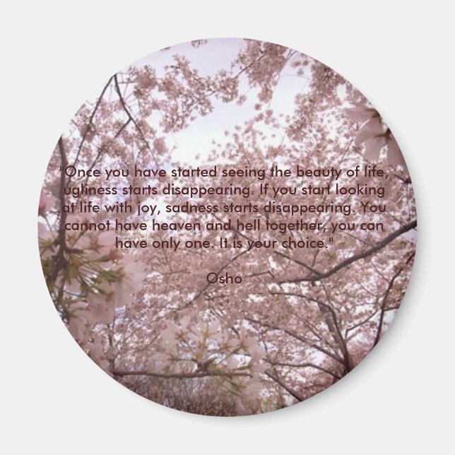 Imán La vida con alegría (Frente)