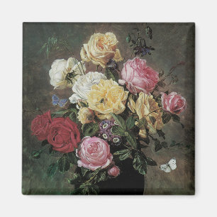 Imán La vida con flores en grano de Olaf Hermansen