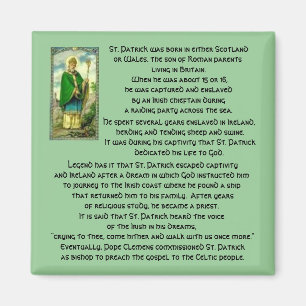 Imán La vida de la historia Patrick-Irlandesa del santo