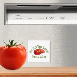 Imán La vida de la jardinería