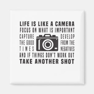 Imán La Vida Del Fotógrafo Es Como Una Fotografía De Cá