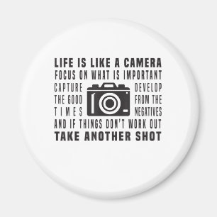 Imán La Vida Del Fotógrafo Es Como Una Fotografía De Cá