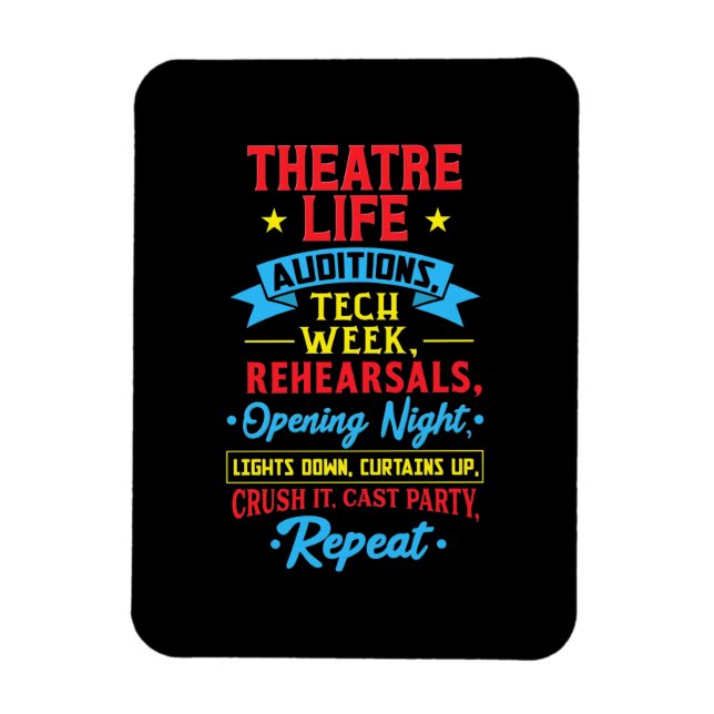 Imán La Vida Del Teatro Para El Actor (Vertical)