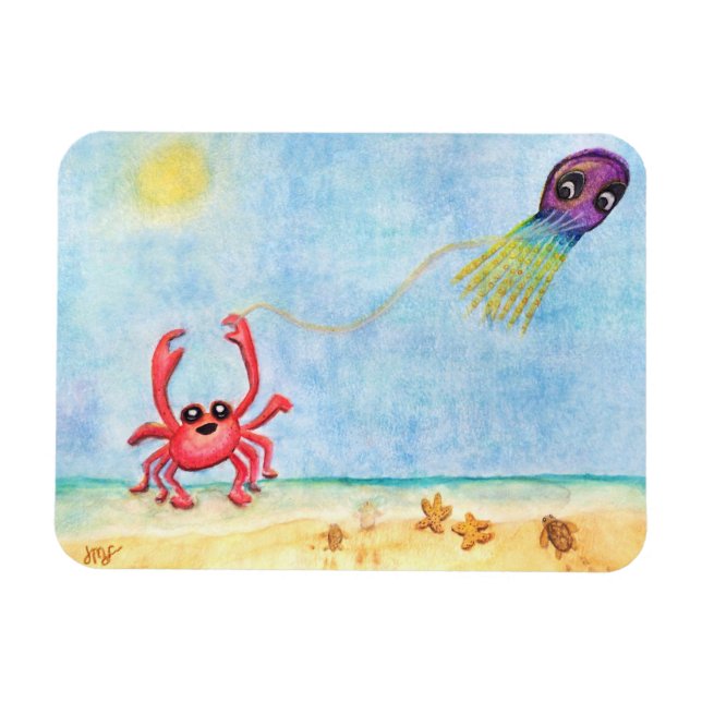 Imán La vida en el mar electrónico (Horizontal)