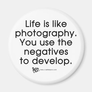 Imán La Vida Es Como La Fotografía