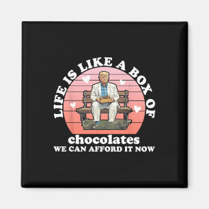 Imán La Vida Es Como Una Caja De Chocolates Que Podemos