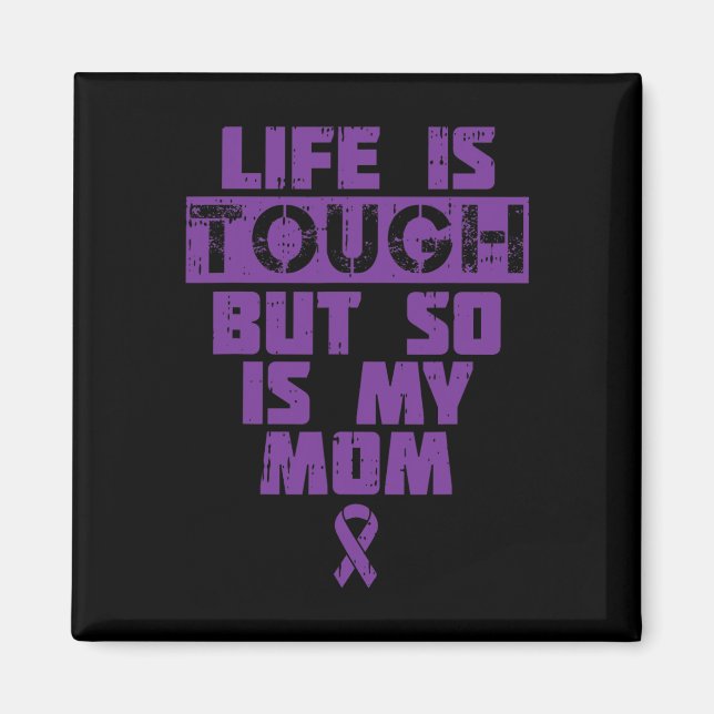 Imán La Vida Es Difícil, Al Igual Que Mi Mamá Alzheimer (Frente)
