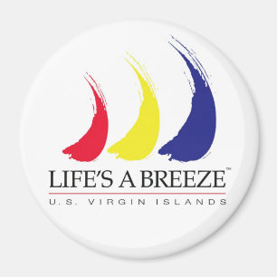 Imán La vida es Islas Vírgenes de un